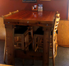 Hightop Table Seating - Trailblazer Bar & Grill